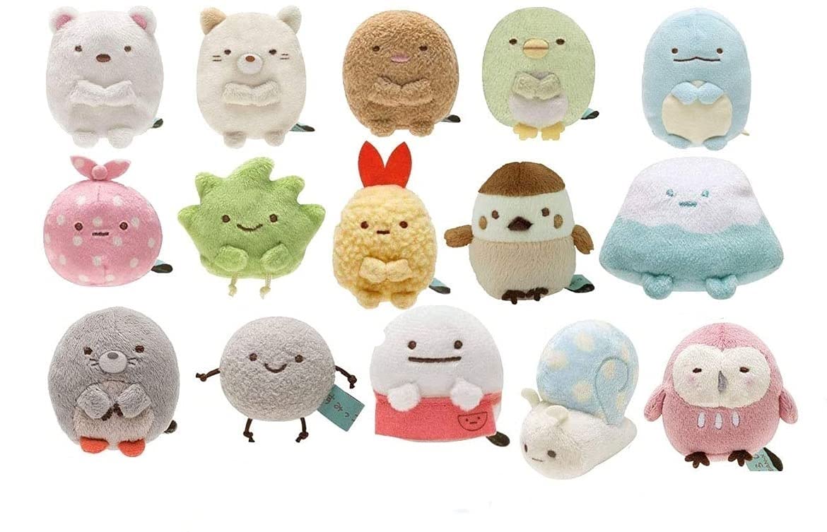 

продукт Набор мягких игрушек Tenori из 15 видов [Набор (набор0138)] [Сумикко Гураши]