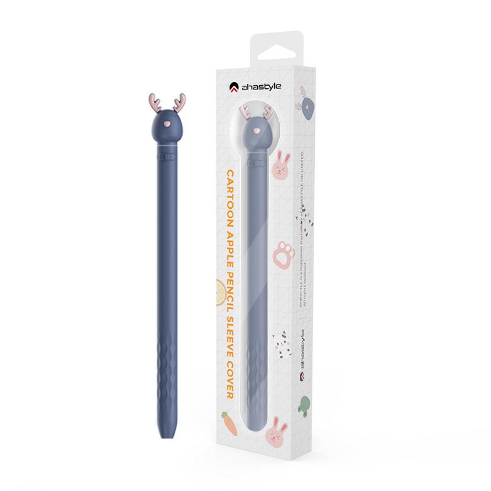 Para Apple Pencil 2 Estojo de Lápis de Desenho Animado Portátil de Silicone Macio Manga Protetora para Caneta Capacitiva Para Ipencil Caneta de Segunda Geração