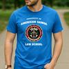 University Of American Samoa Law School 1979 Palm Tree Scale Seal Graphic T Shirt Unisex Cotton Retro Tropical College Tee