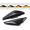 Smoked Lens Full LED Front Fender Side Marker Light Turn Signal Lamp Assembly For BMW X3 F25 X5 E70 X6 E71 E72