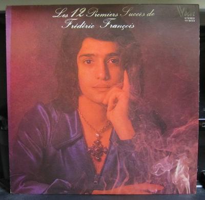 LP Record FRÉDÉRIC FRANÇOIS - Les 12 Premiers Succès De Frédéric  YX8033PROMO Vogue 1973 Japan Obi Pop Used