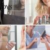 9Pcs selbstklebende wasserdichte Spiegel Oberfläche Wandaufkleber Home Badezimmer Aufkleber