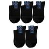 1/5Pairs Men's Running Ankle Socks Summer Mesh Crew Socks Casual Dress Socks Solid Color Breathable Bamboo Booties Socks