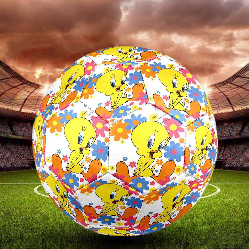 Tweety Bird Theme Size 5 Soccer Ball, Suitable for Both Indoor and Outdoor Matches, a Gift Suitable for Everyone.