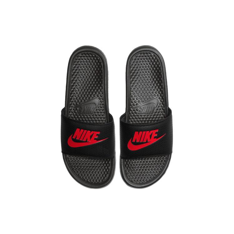 Nike Benassi Jdi Nero Rosso Sfida 343880-060