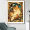 Resin 2026 New 5D Diy Diamond Painting Animal Cat Full Square Round Mosaic Flower Complete Kit Art Wall Decor Gift