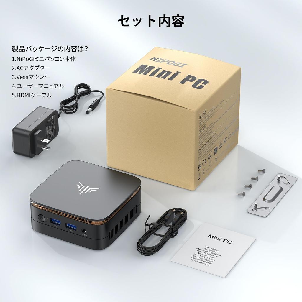 new model N150 Mini PC Max mini pc Intel N150 Mini PC Windows11 Pro 8GB DDR4 256GB SSD Expandable capacity Small PC 2 screens Mini PC port Power
