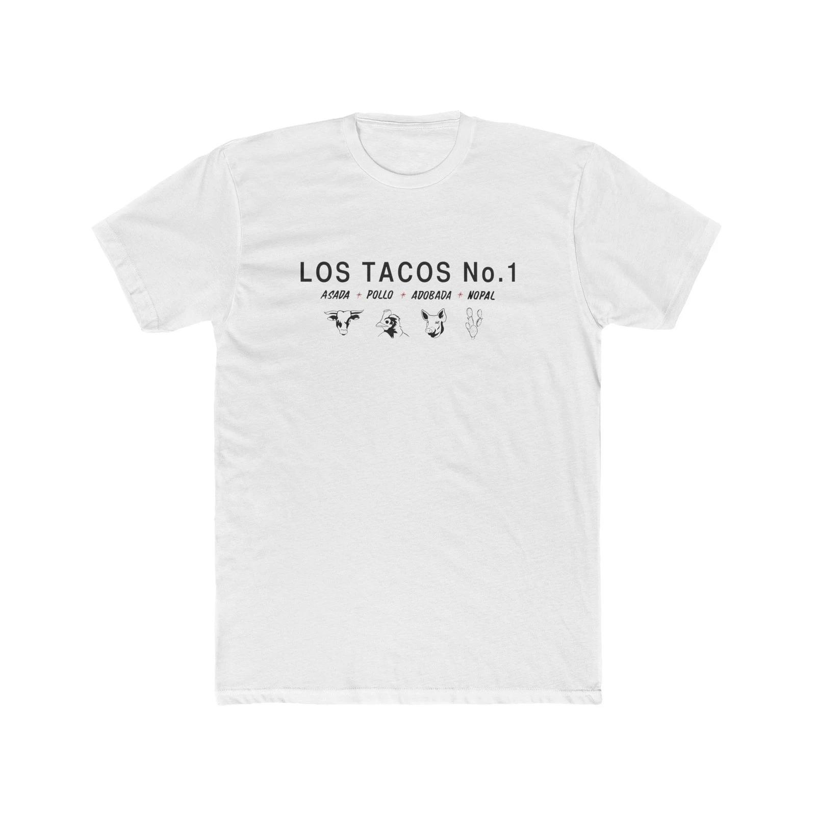 

Los Tacos No. 1 New York City TexMex Mexican Restaurant Men s Cotton Crew Tee 3XL