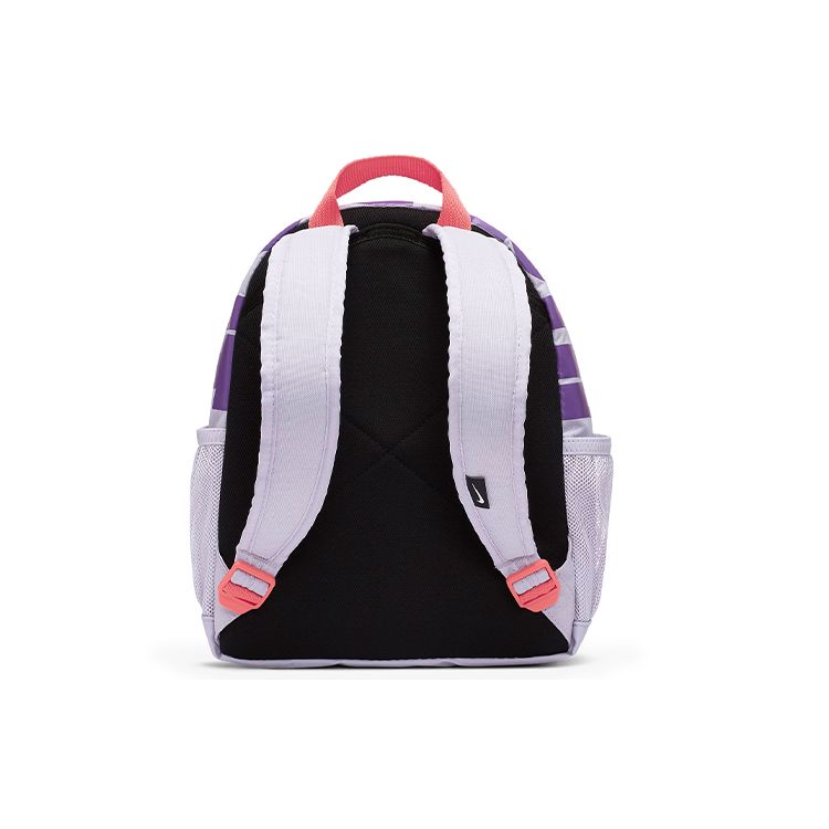 Nike Logo Print Zipper Closure Polyester Mini Backpack Women backpack Lavender BA5559-520
