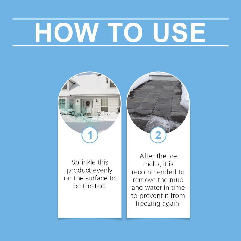 Paw Safe Sodium Chloride Ice Melter 100g Fast Acting Outdoor Snow Remover Non Irritating Suitable for Concrete and Sidewalks