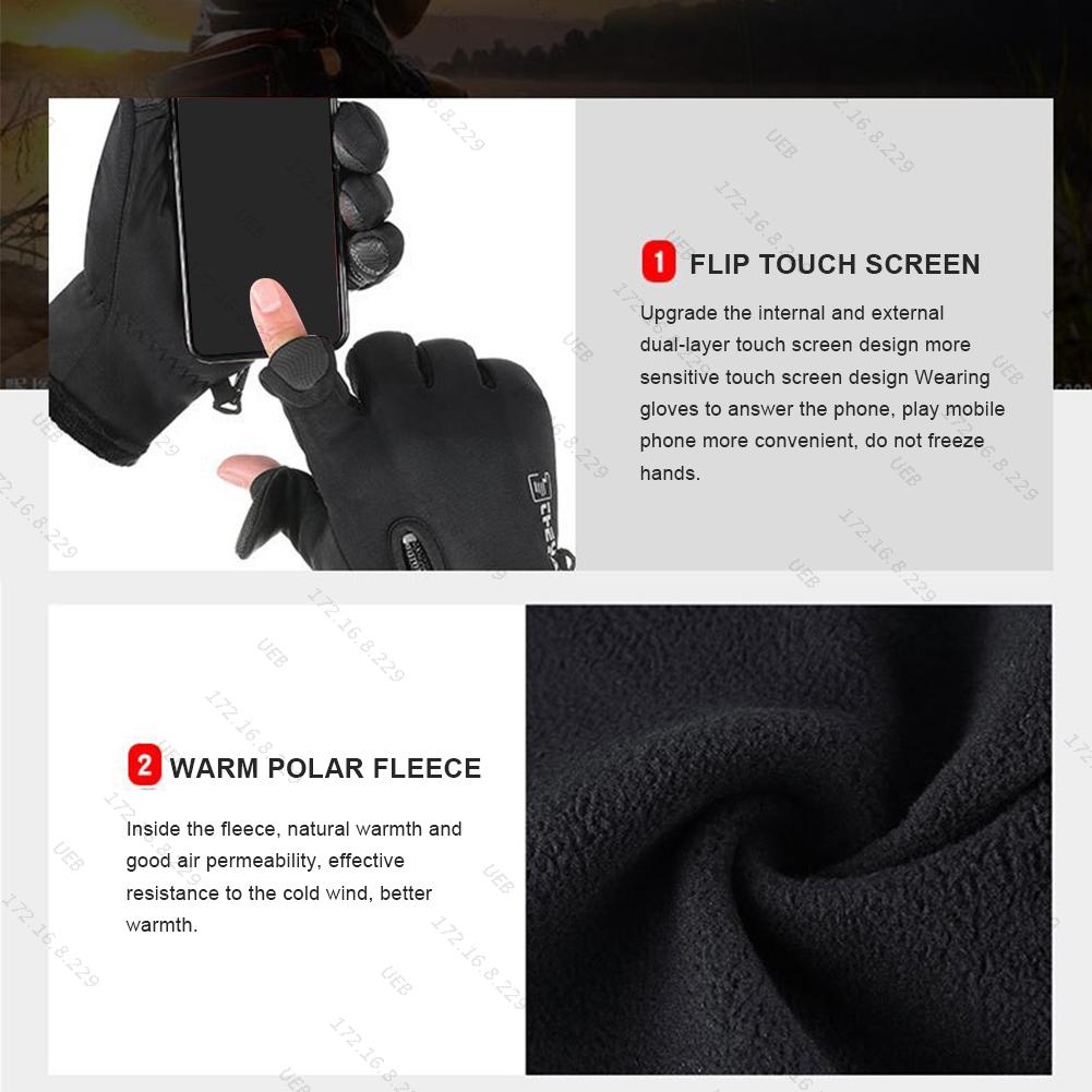 USB Touch Screen Gloves Electric Heated Hand Warmer Winter Ski Gloves Anti-Slip for Women Men Cycling Skiing Motorcycle Gloves