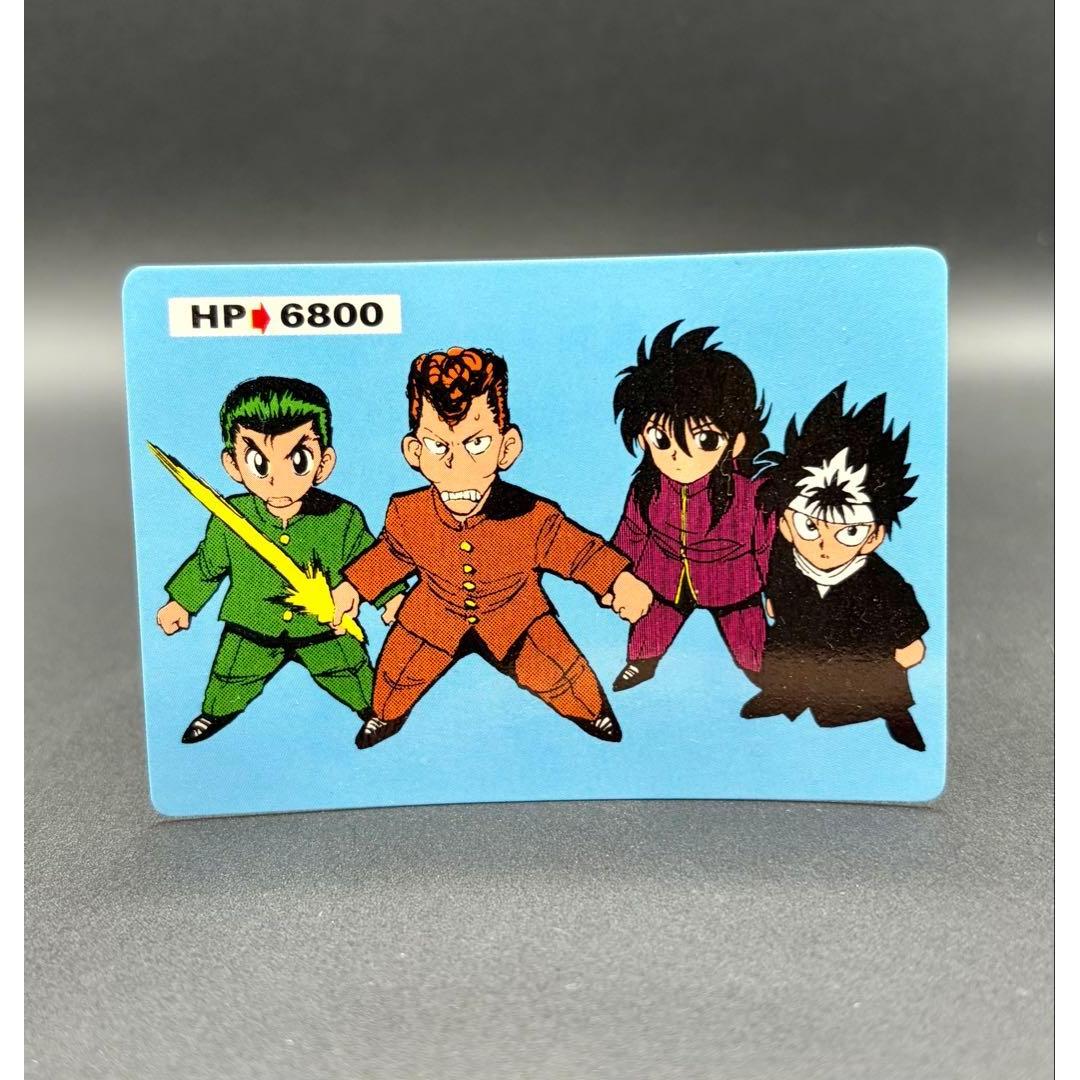 Used Yu Yu Hakusho Original Art Card Yusuke Kuwabara Kurama Hiei