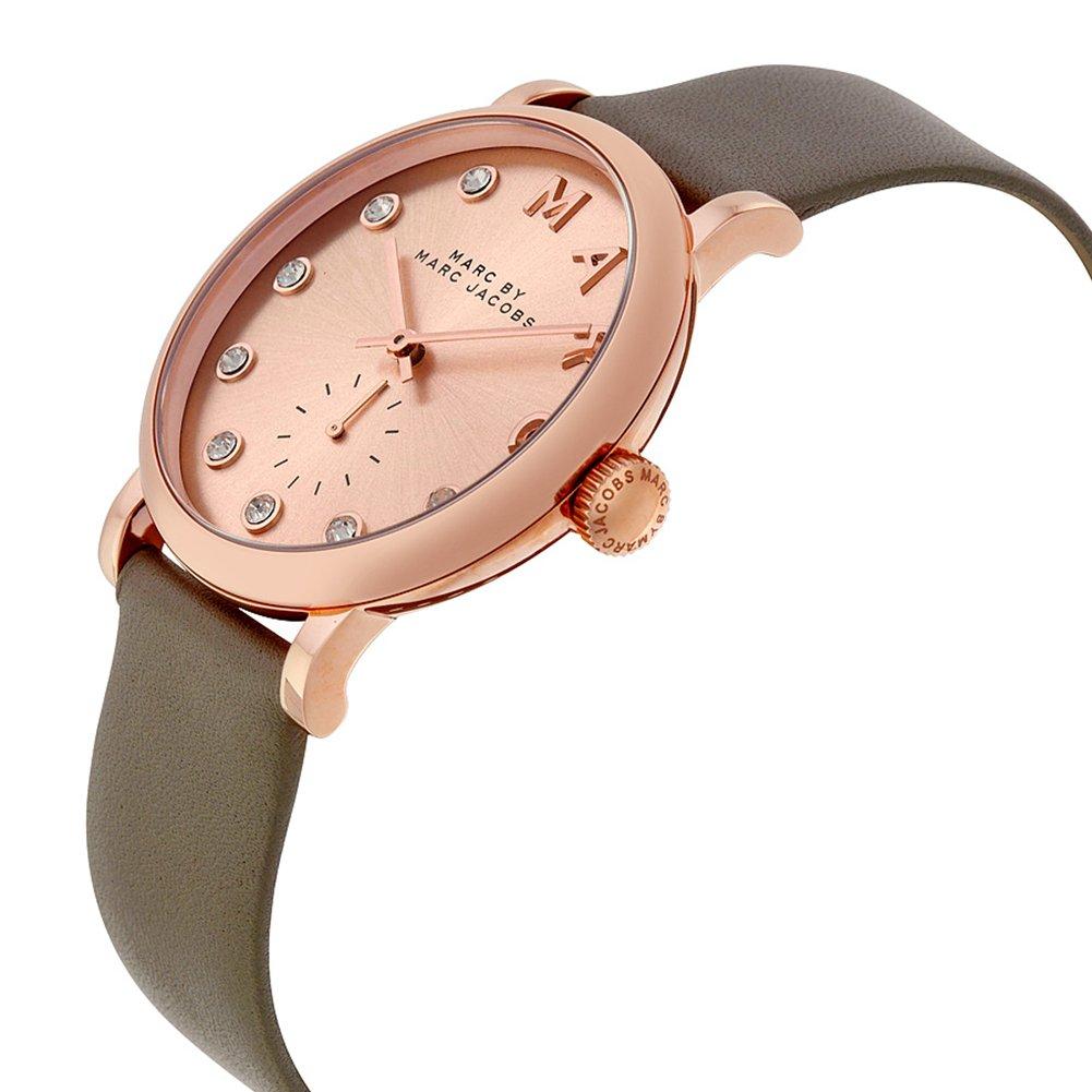By Marc Watch MBM1400 BAKER GLITZ Baker Glitz Wristwatch (Marc Jacobs) Grey/Gold