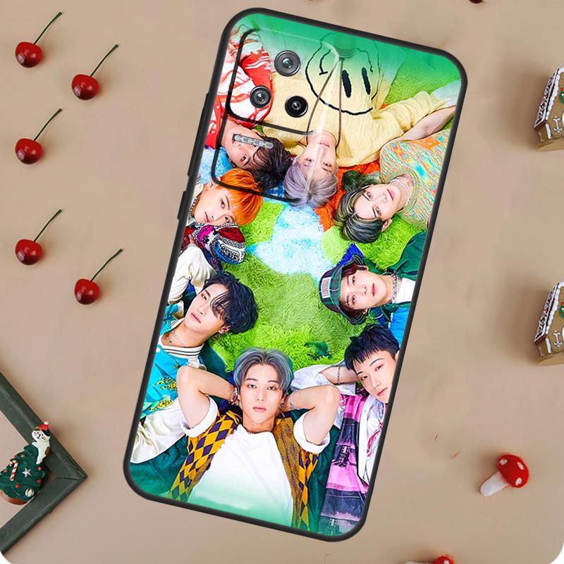 KPOP ATEEZ Case For POCO F5 Pro M6 X3 X5 X6 Pro F3 M5s Xiaomi Mi 13 14 Pro 13T 11T 12T 12 Lite Cover