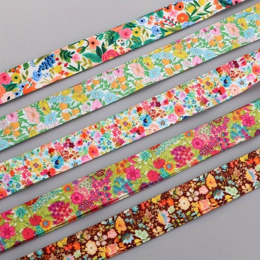 1PC New Fashion Flowers Neck Strap Vintage Lanyard for Key ID Card Gym USB Badge Holder DIY Hang Rope Phone Accessories