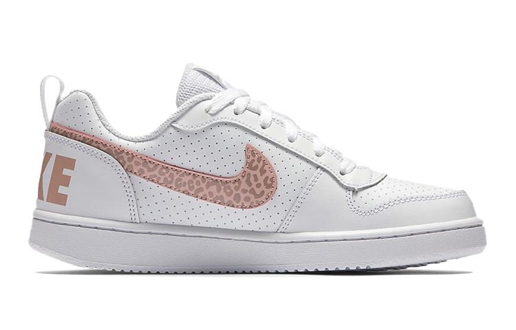 Nike Court Borough Low 'White Pink' GS 845104-101