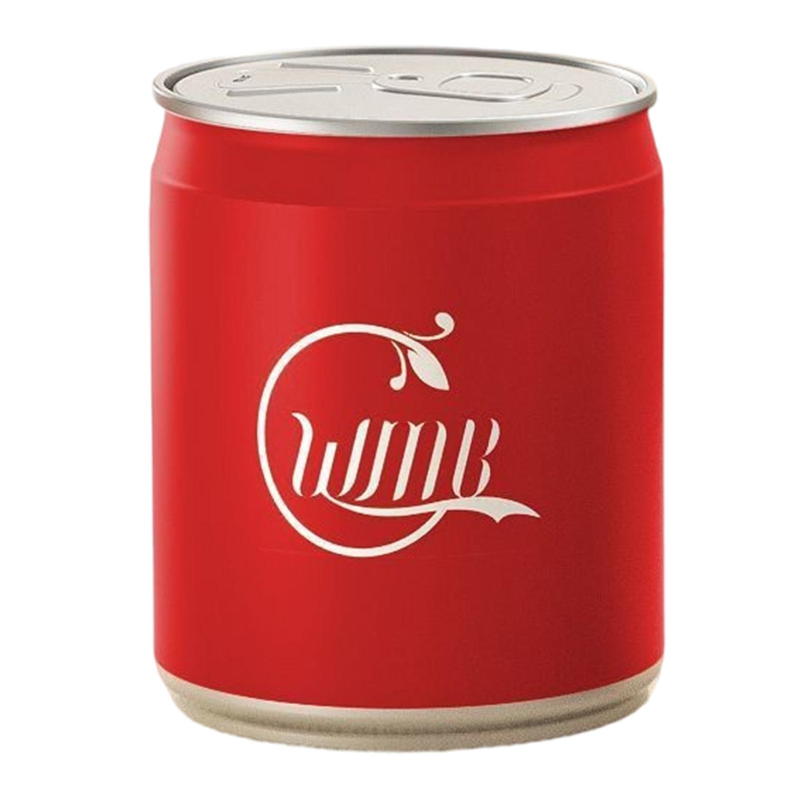 

Novelty Beverage Can Design Recycling Bin Space Saving Plastic Trash Bin Container For Home Office Dorm Car Interior Use