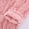 Fluffy Striped Flannel Warm and Fluffy for Fall and and a Great Gift for Day Women's Pajamas, Winter, Loungewear, Sleepwear, Mother's (M, Lavender)