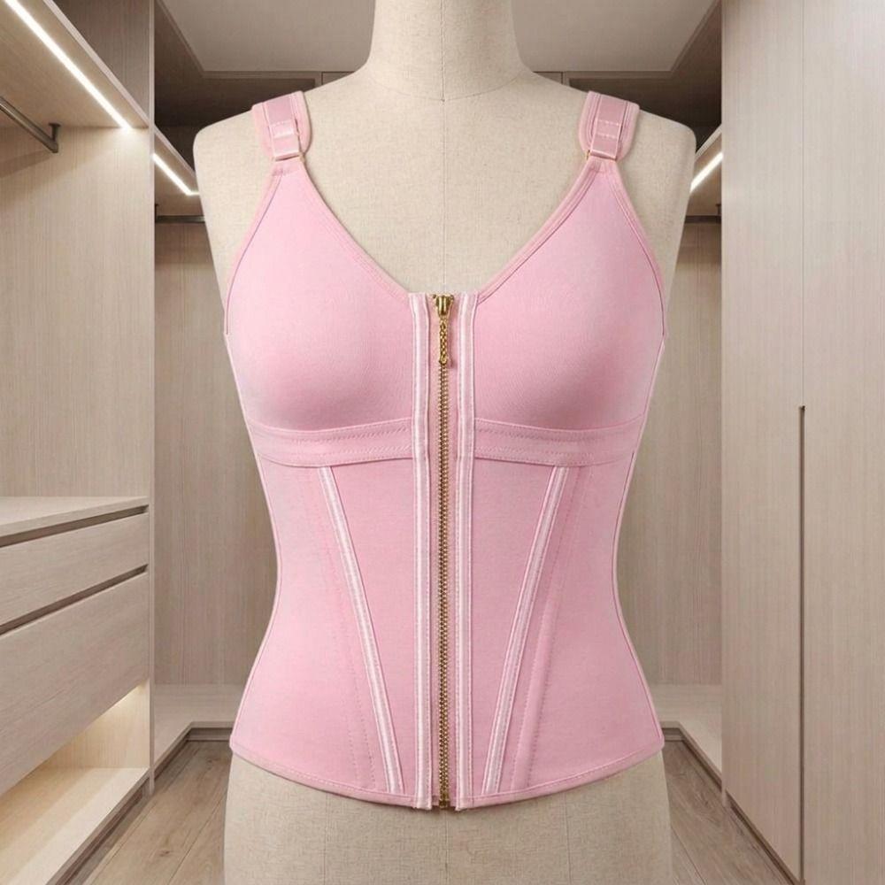 Tummy Control Women Fishbone Shapewear Belly Contracting Postpartum Body Shaper Weight Loss