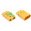 XT90 Connector Male Female A Pair 5.6 Ohm  Resistor XT90 Plug for Various RC Car Models Aircraft Models Ship Models