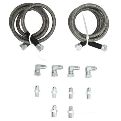 Kylarslangskopplingssats 6AN 52 tum Längd Rostfritt stål PVC för TH350 700R4 TH400