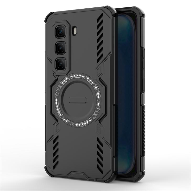 

Для Infinix Hot 50 Pro 4G Чохол Infinix Hot 50 Pro 4G Магнітна Адсорбція Бездротова Зарядка Обкладинка Для Infinix Hot 50 Pro 4G Чохол Infinix Hot 50 Pro 4G чорний