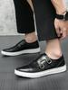 Scarpe da Uomo di Qualità Primavera Nuove Scarpe con Suola Morbida Scarpe Casual da Guida con Nappe Mocassini da Uomo Scarpe da Lavoro Mocassini da Uomo