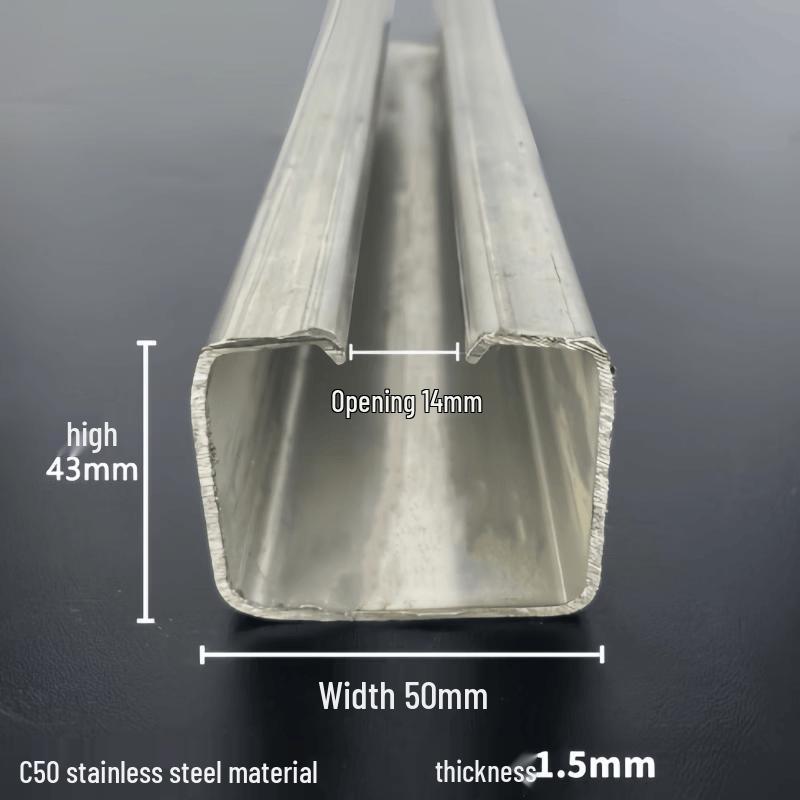C50 Stainless Steel Sliding Track System