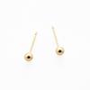 ESTELLE 18K Yellow Gold Earrings (3mm) 0201-1464-0015-0000
