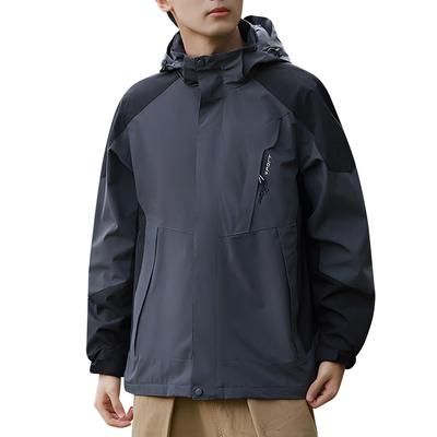Uptoyou Windbreaker Mountain Windproof Lightweight Outerwear for and Outdoor Lightweight and Spring and Fall Men's Water-Repellent Jacket, Parka,