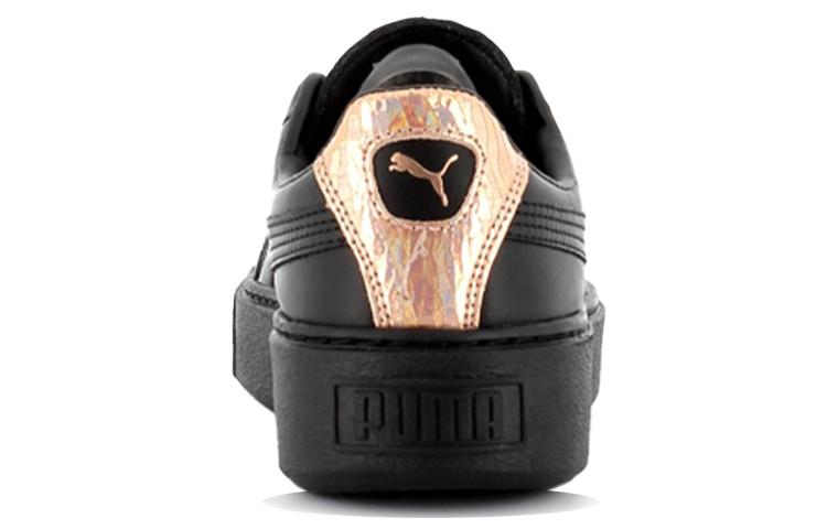 PUMA Basket Platform Rg 'Black Gold' Women's 368190-01