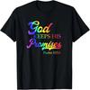 When PRAISES Go Up BLESSINGS Come Down Bling Rhinestone God T-Shirt