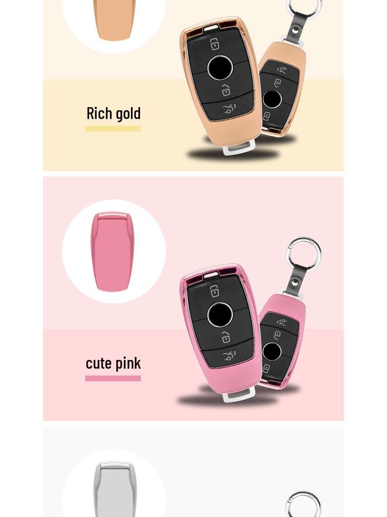 Kryt klíče od auta z měkkého TPU Mercedes-Benz E-Class E350L/E320L S320