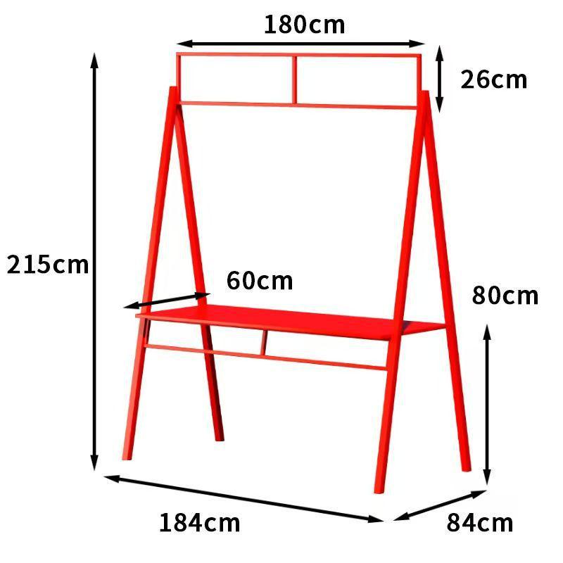 Wrought Iron Foldable Outdoor Market Stall Display Stand