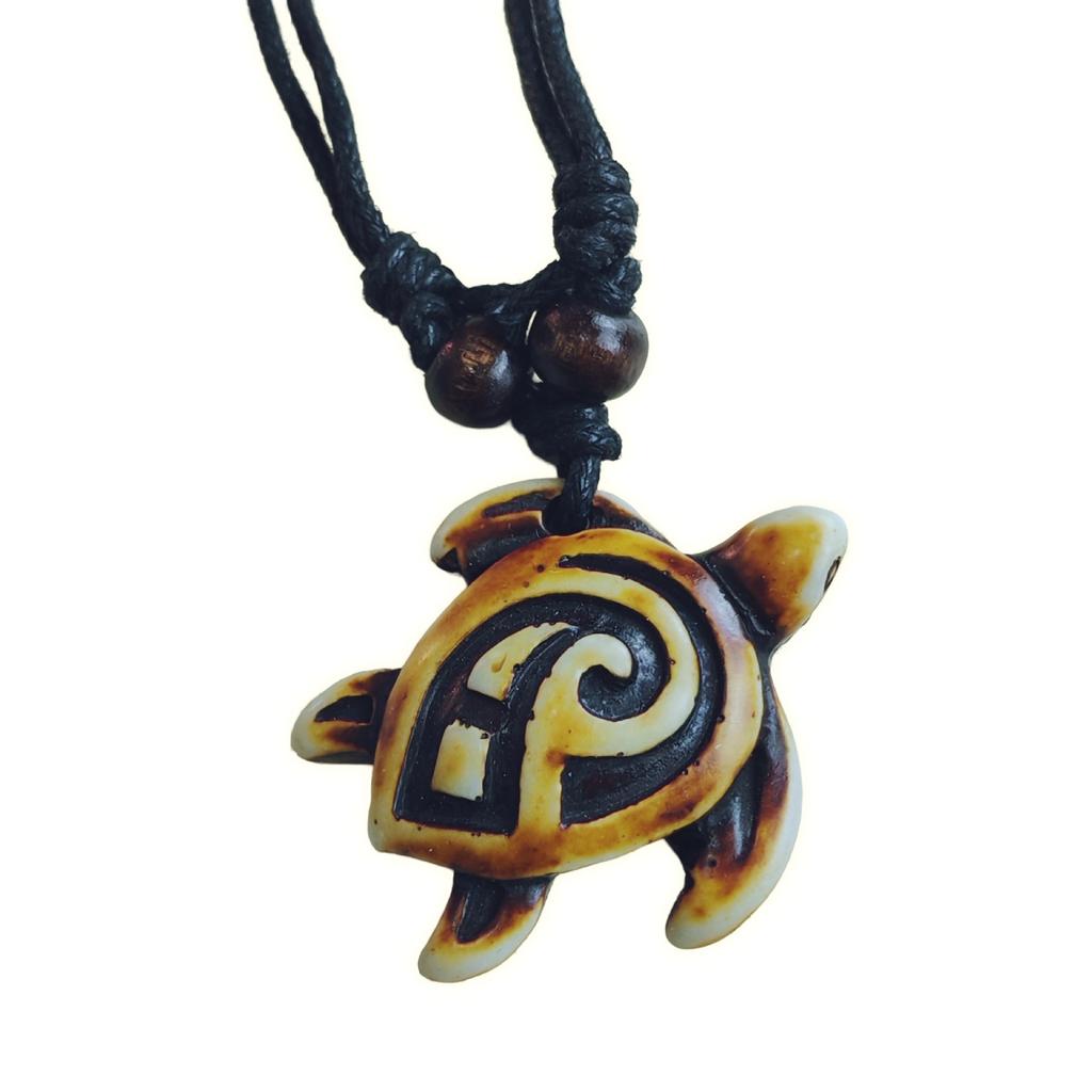 Vintage Animal Necklace, Springy Turtle Resin Jewelry Pendant, Sweater Chain Couple Accessories