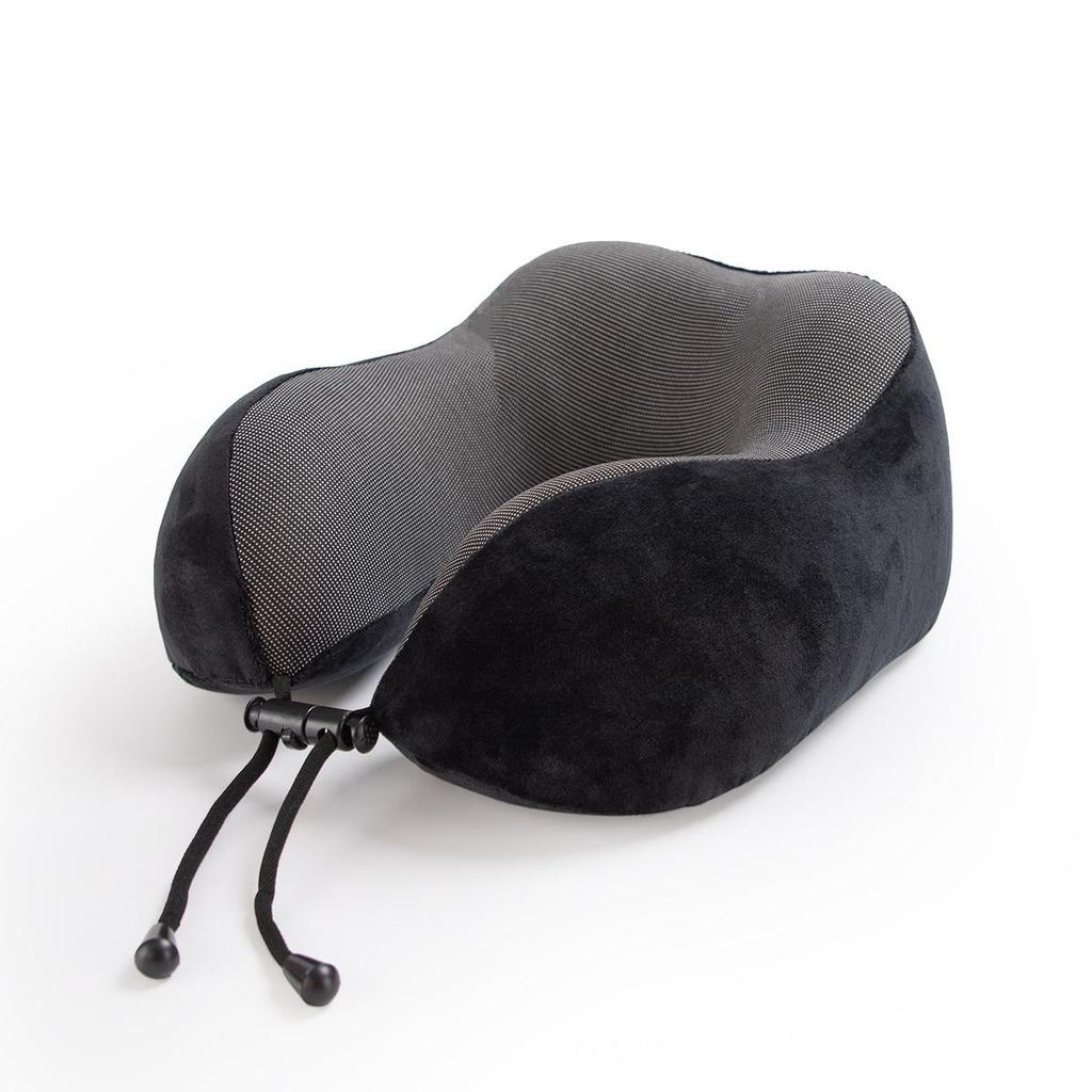 Customizable Memory Foam U-Shaped Travel Neck Pillow