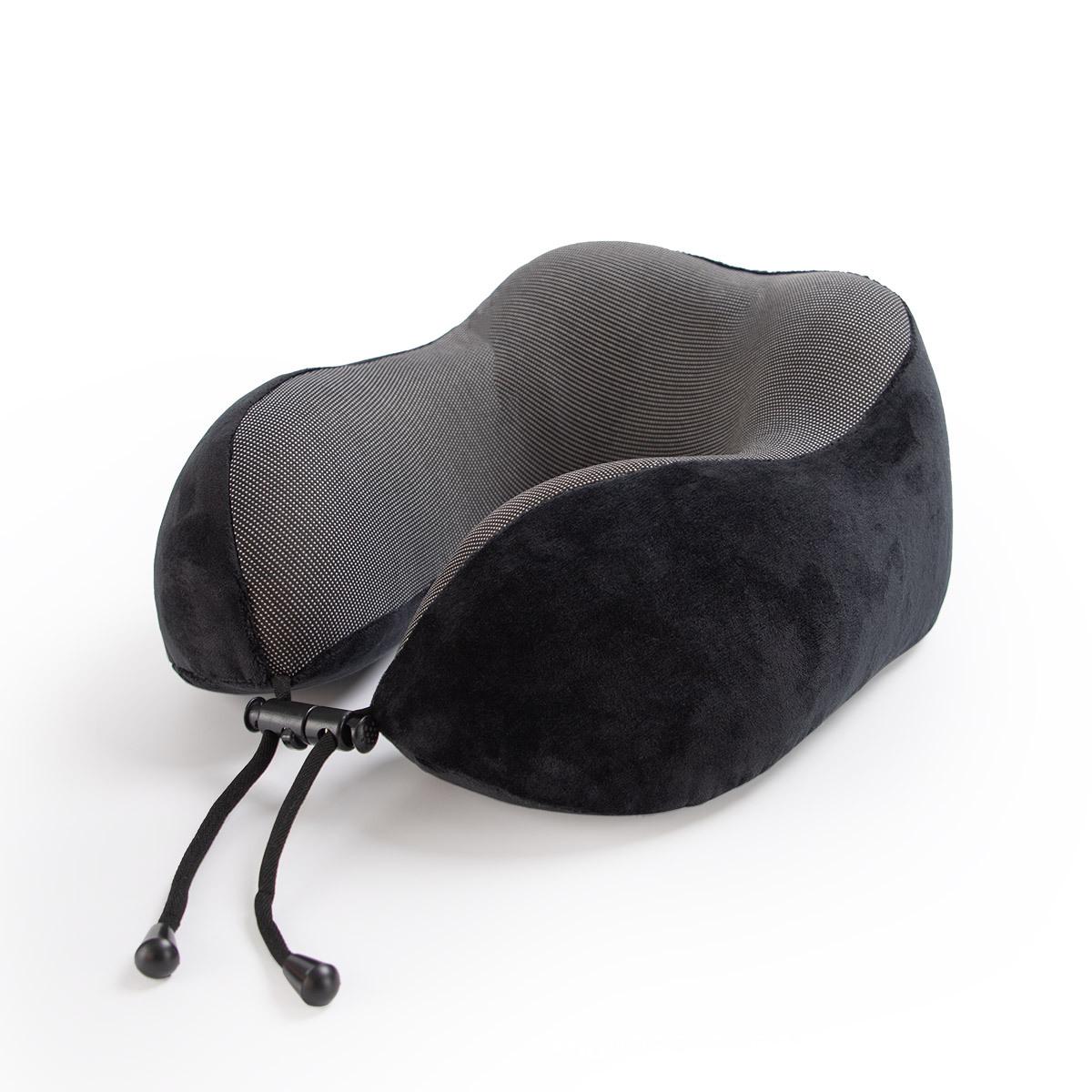 Customizable Memory Foam U-Shaped Travel Neck Pillow Cotton Core