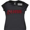 Camiseta Feminina/Senhora The Cure com Logo Embellished
