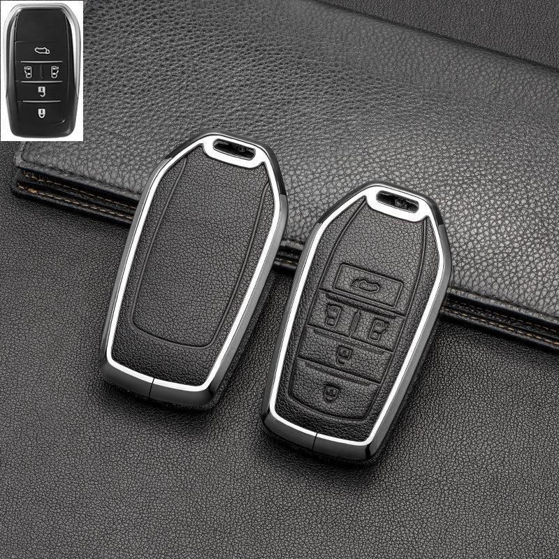 Full-Cover Metal Key Case for Toyota Corolla, RAV4, Rongfang, Wilanda, Levin, Camry
