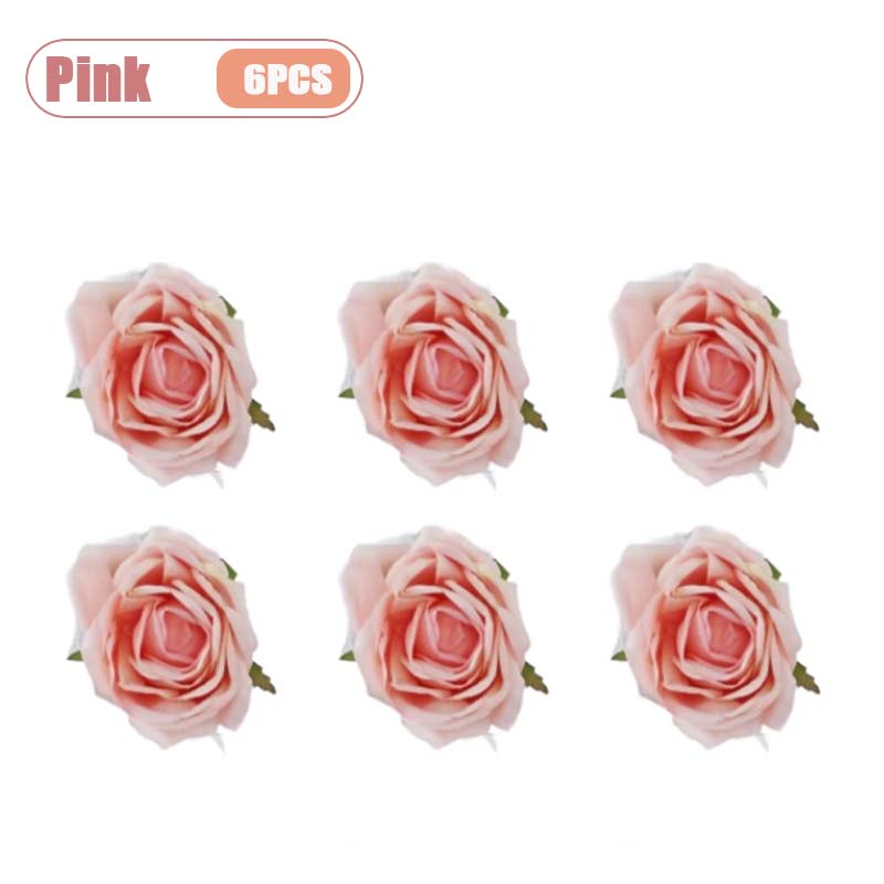 

Rose Flower Napkin Buckle Romantic Decorative Table Setting Napkin Rings for Wedding Valentine’s Day Anniversary Decoration