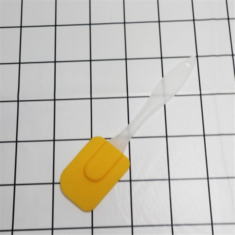 18CM Small Pastry Tools Silicone Spatula Baking Scraper Cream Butter Handled Cake Spatula Cooking Cake Brushes Kitchen Utensil