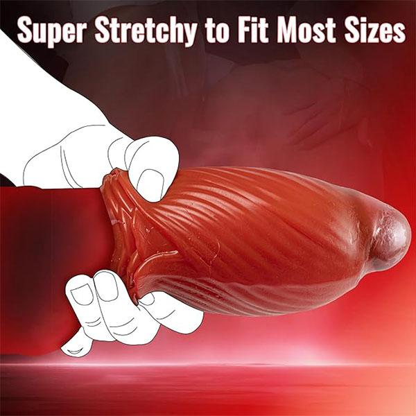 Masturbador Masculino Manual Stroker em Forma de Rosa Reutilizável Copo Masturbador Masculino, Bolso Portátil Bucetas Manga Masturbação Boquete Brinquedos Sexuais Adultos para Homens