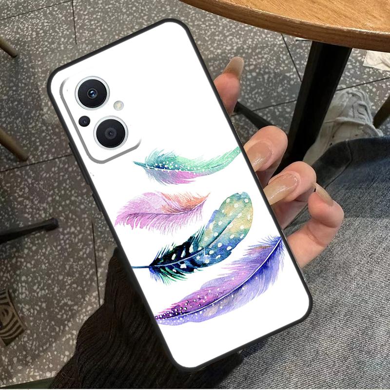 Feather Case For OPPO Find X6 Pro X3 X2 Neo X5 Lite OPPO Reno 6 Lite 4 5 7 8 10 8T 5Z 2Z 4Z Coque