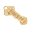 100Pcs Wealth Luck Gold Charms Mini Exquisite Gold Ingots Melon Seeds for DIY Gift Making Feng Shui Home Decor