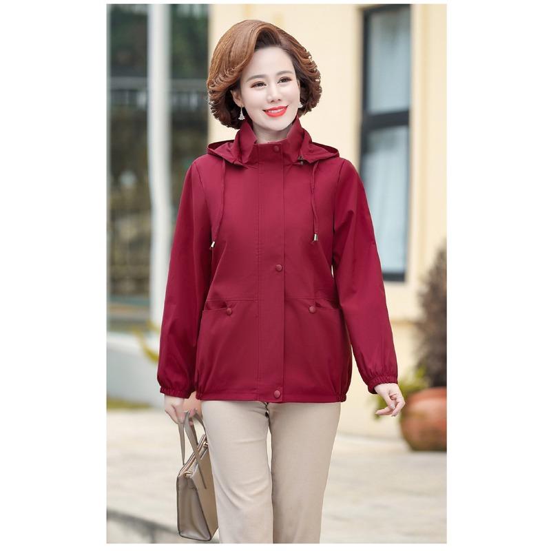 Autumn Jacket Jacket Fashion Women's Spring and Autumn Windbreaker Fashion Thin Short Jacket Top