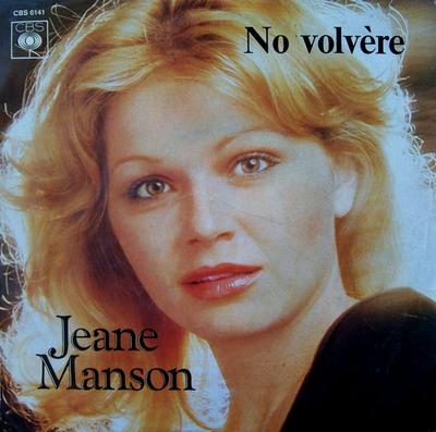 7inch Record JEANE MANSON  No Volvre CBS6141 CBS 1978 France Pop Used