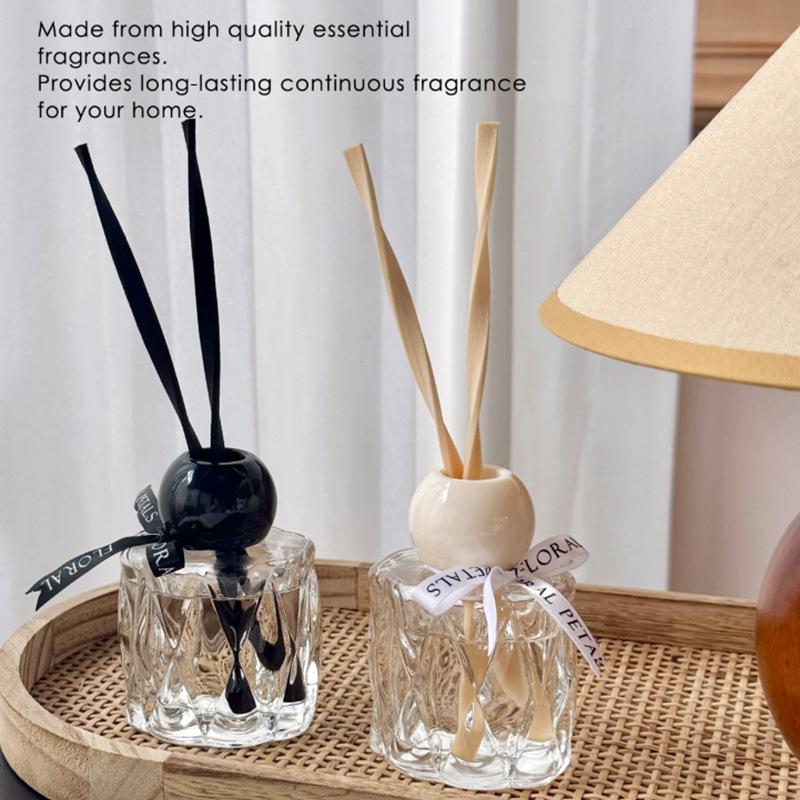 Twisted Spiral Flameless Aroma Diffuser Sticks for Indoor Use