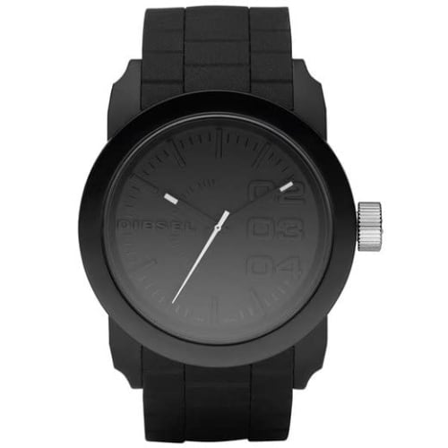 

Часы Diesel мужские DZ1437 Double Down черные силиконовые