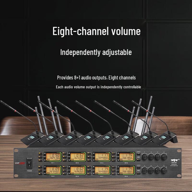 797audio SG818M Wireless Gooseneck Conference Microphone System (CN Version)