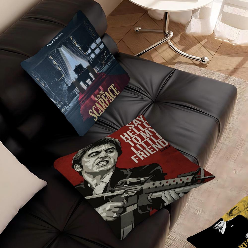 Scarface Stitch Lucky Dragon Pillow Cover Sofa Cushion Cover Home Room Decoration Children Gift